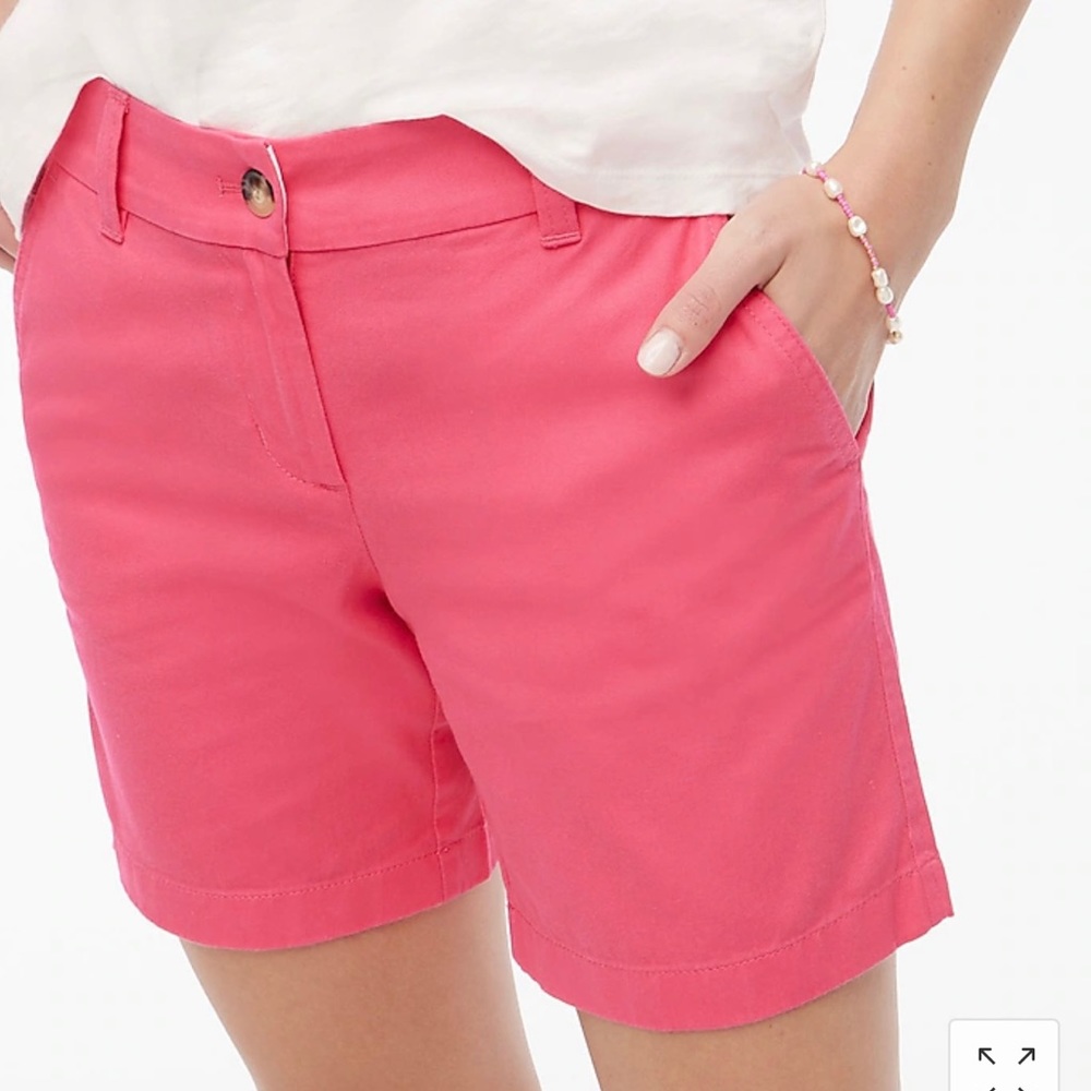 J. Crew Pink Women’s Chino Shorts